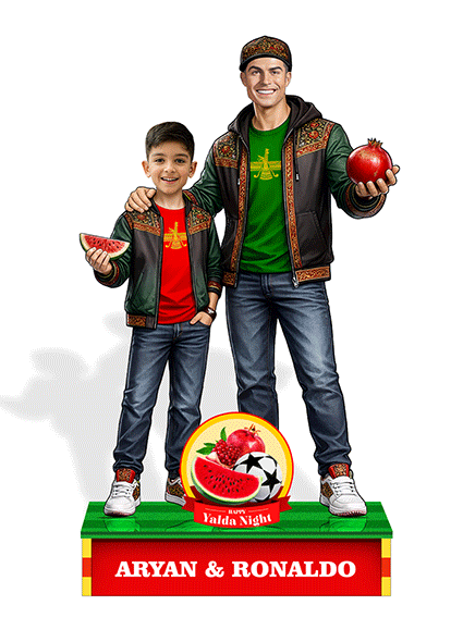  فیگور سفارشی رونالدو شب یلدا 