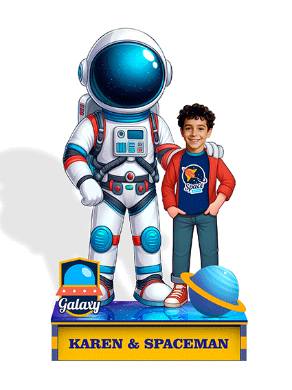  فیگور سفارشی فضانورد 