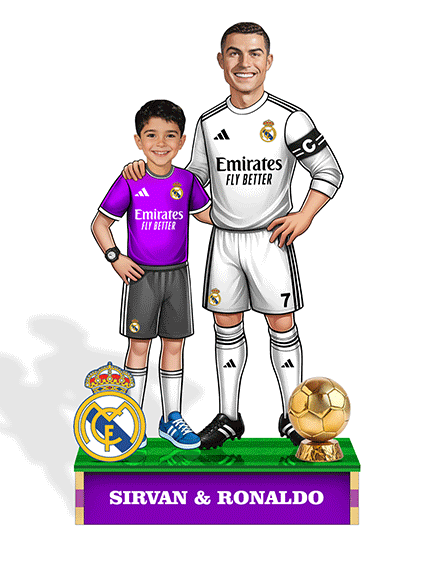 فیگور سفارشی کریس رونالدو رئال مادرید