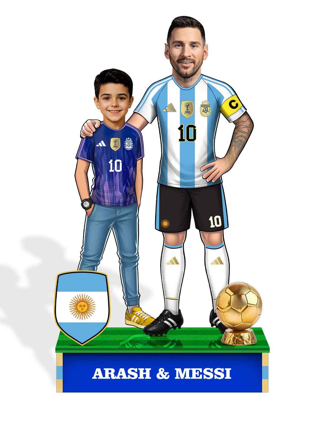  فیگور سفارشی مسی آرژانتین 